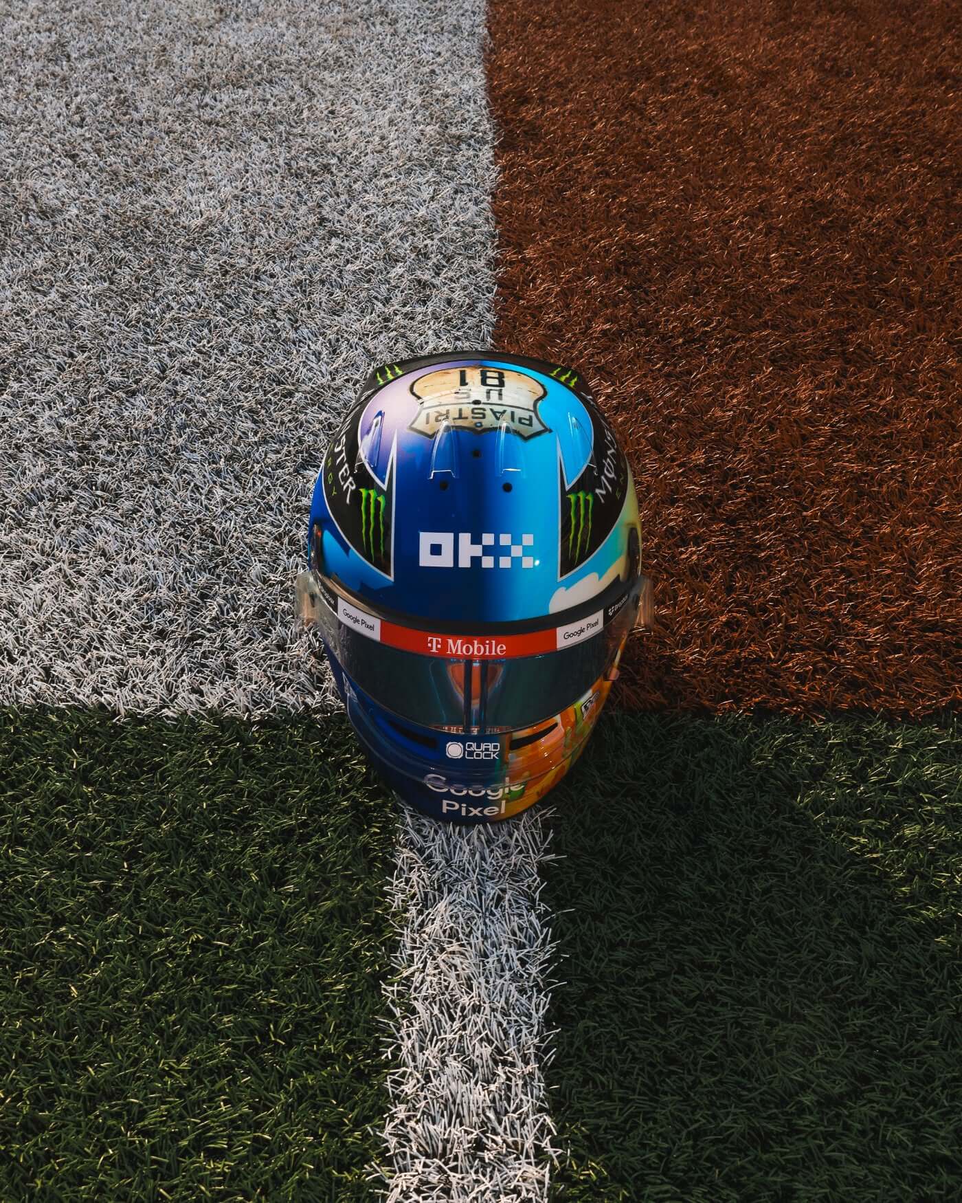 1:2 scale 2024 US Helmet - Oscar Piastri - Image 3