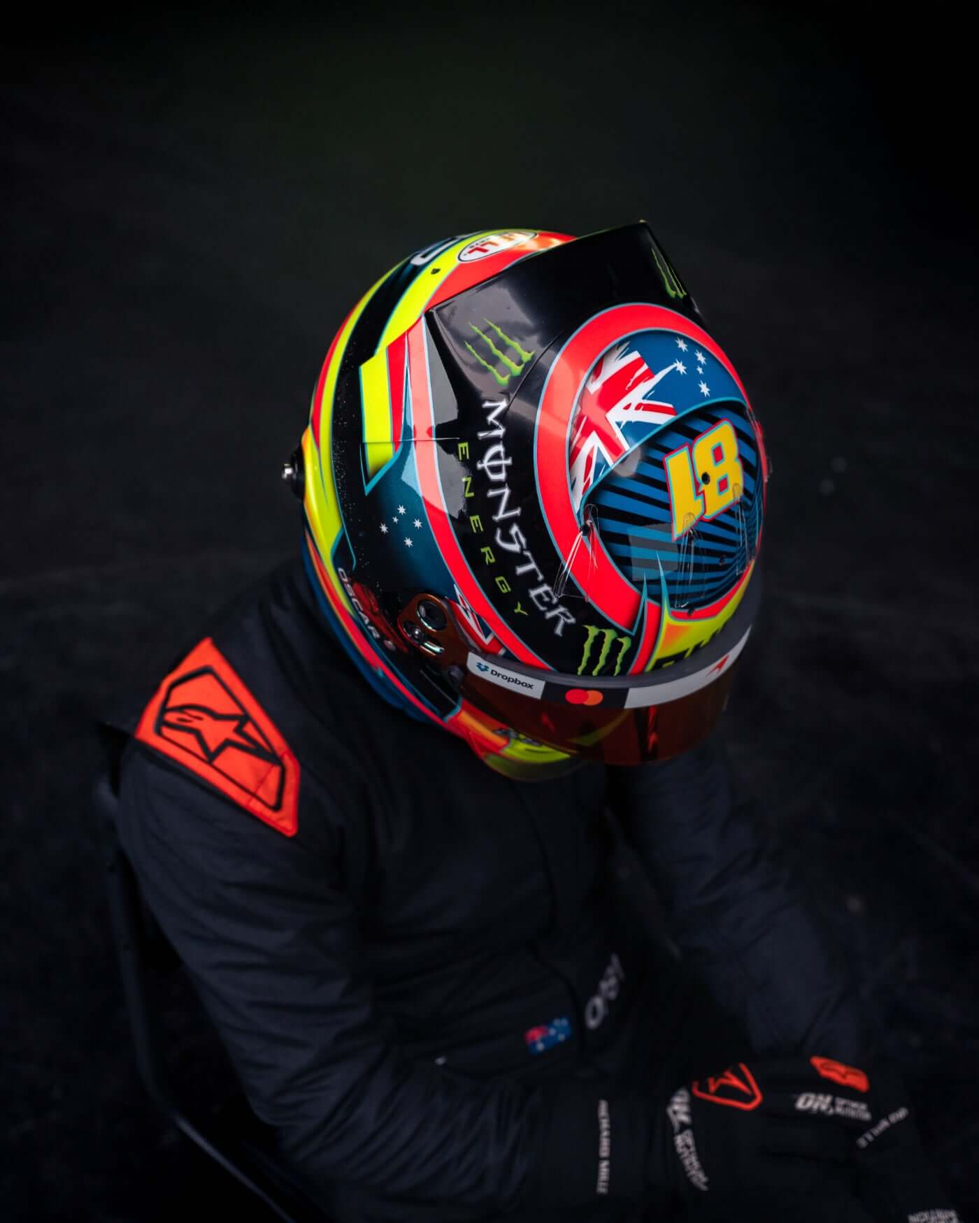 1:2 scale 2026 Season Helmet - Oscar Piastri - Image 3