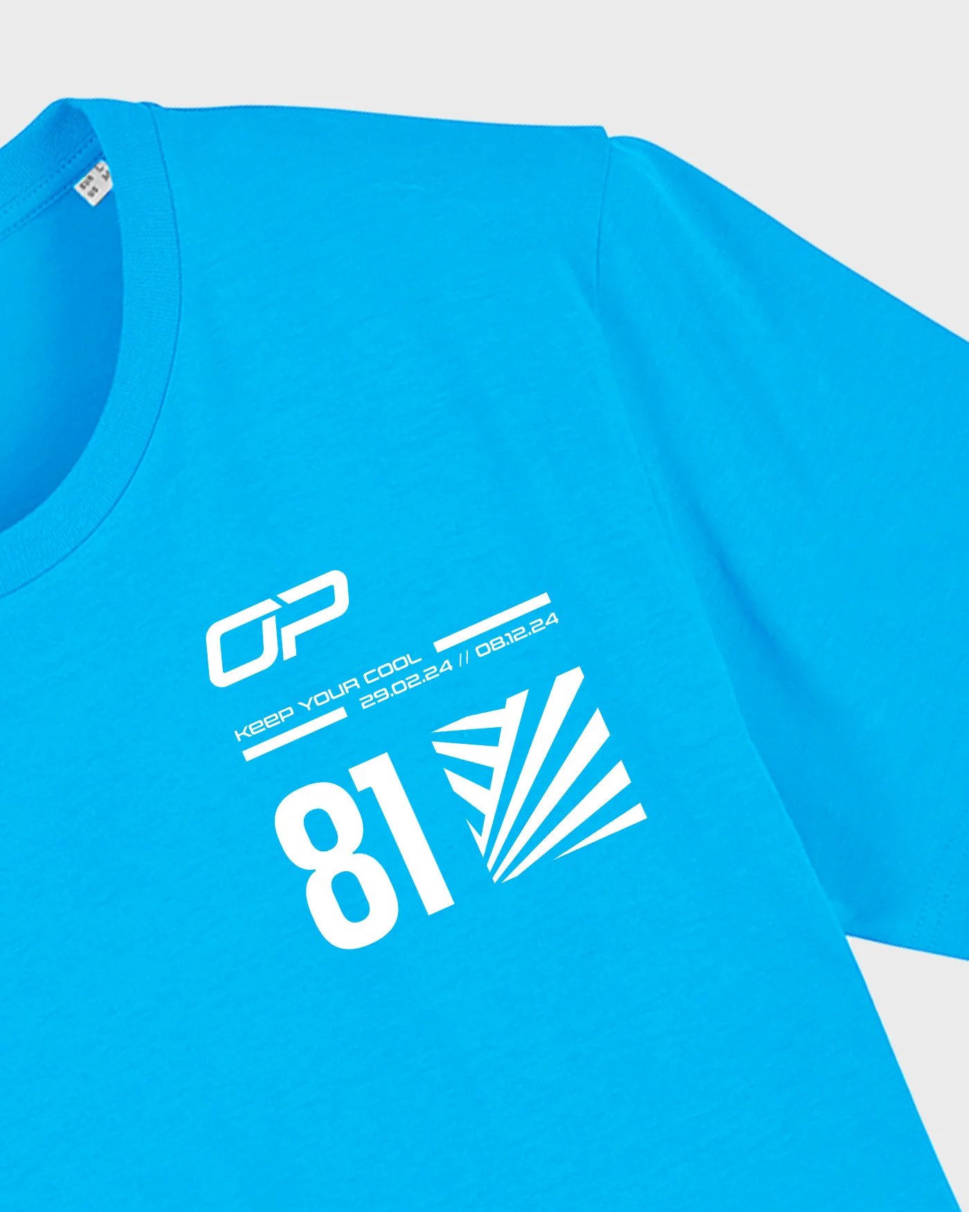 Keep Your Cool T-Shirt - Aqua - Image 5